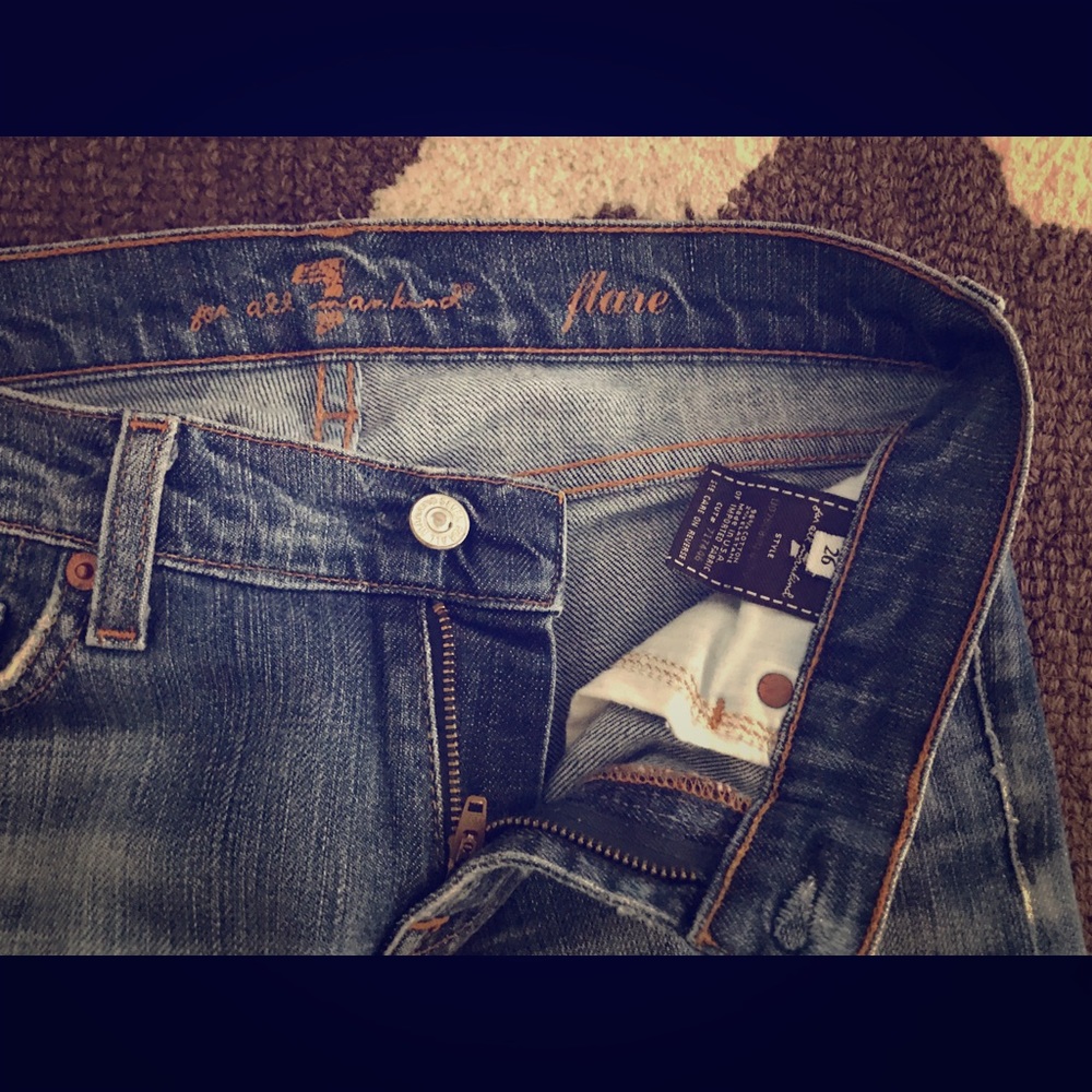 7 for all mankind flare jeans